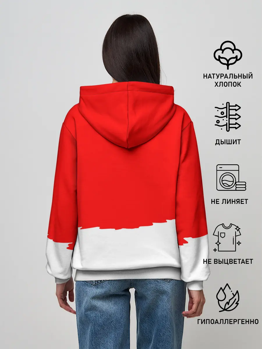 Женское худи / многоголовый v love