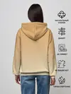 Женское худи / акварельная лиса задумчивости