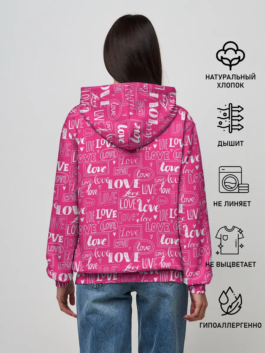 Женское худи / Love