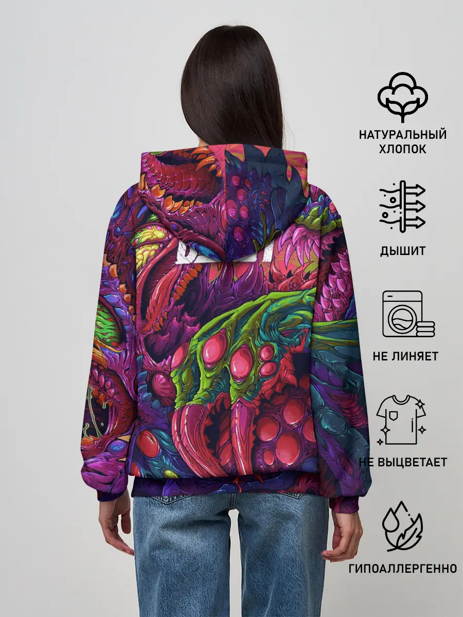 Женское худи / CS GO | Hyper Beast