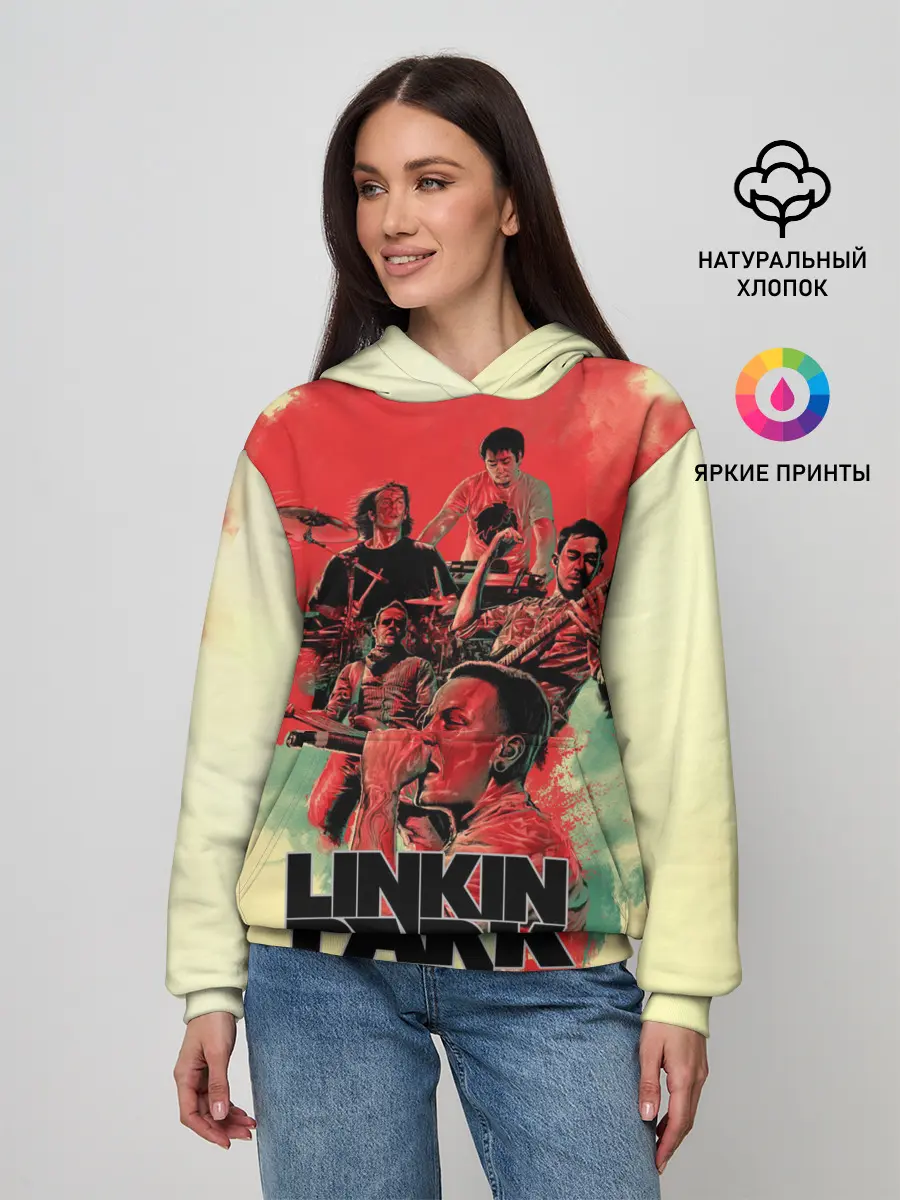Женское худи / LINKIN PARK