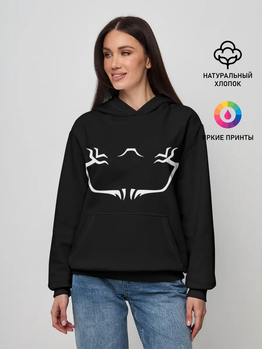 Женское худи / Sukunas tattoo