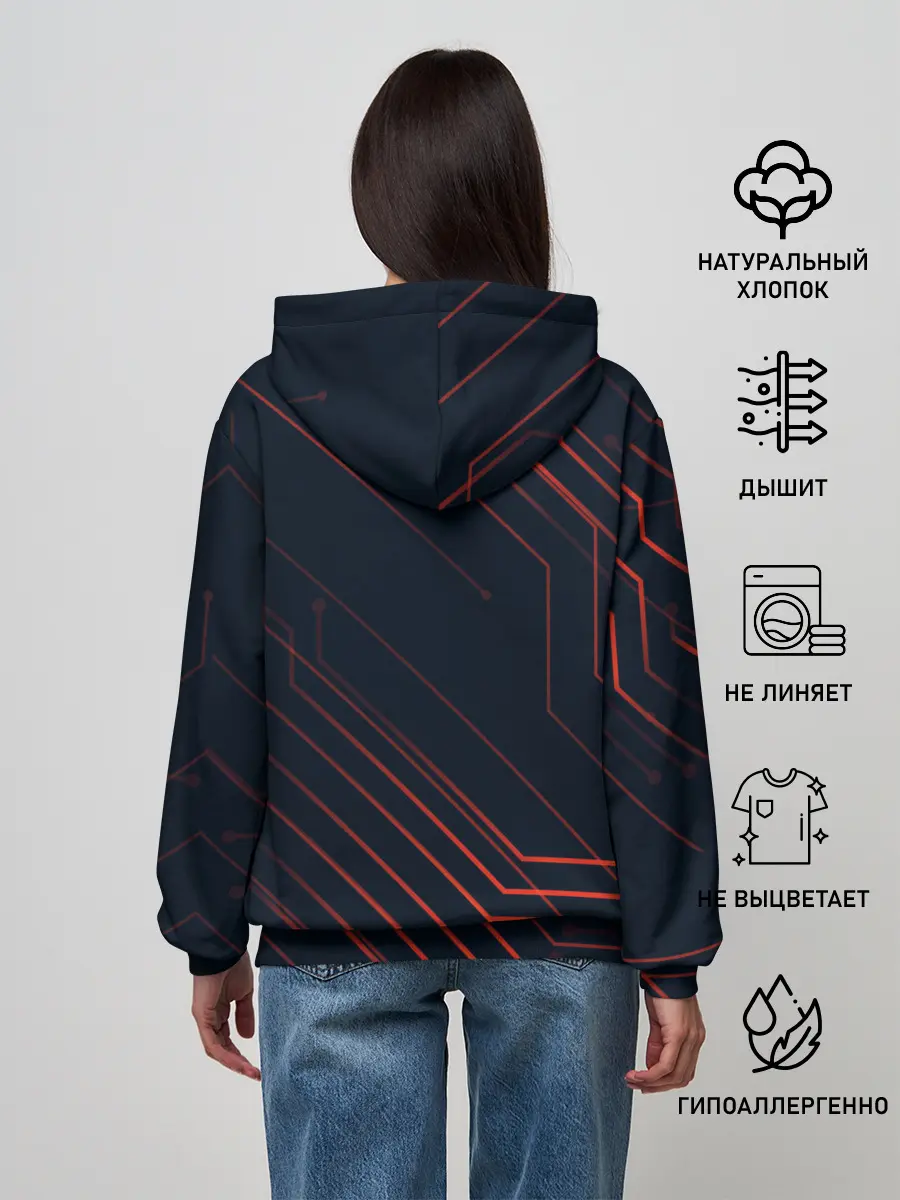 Женское худи / CYBERPUNK 2077