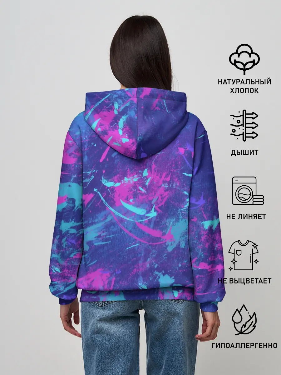 Женское худи / Краски