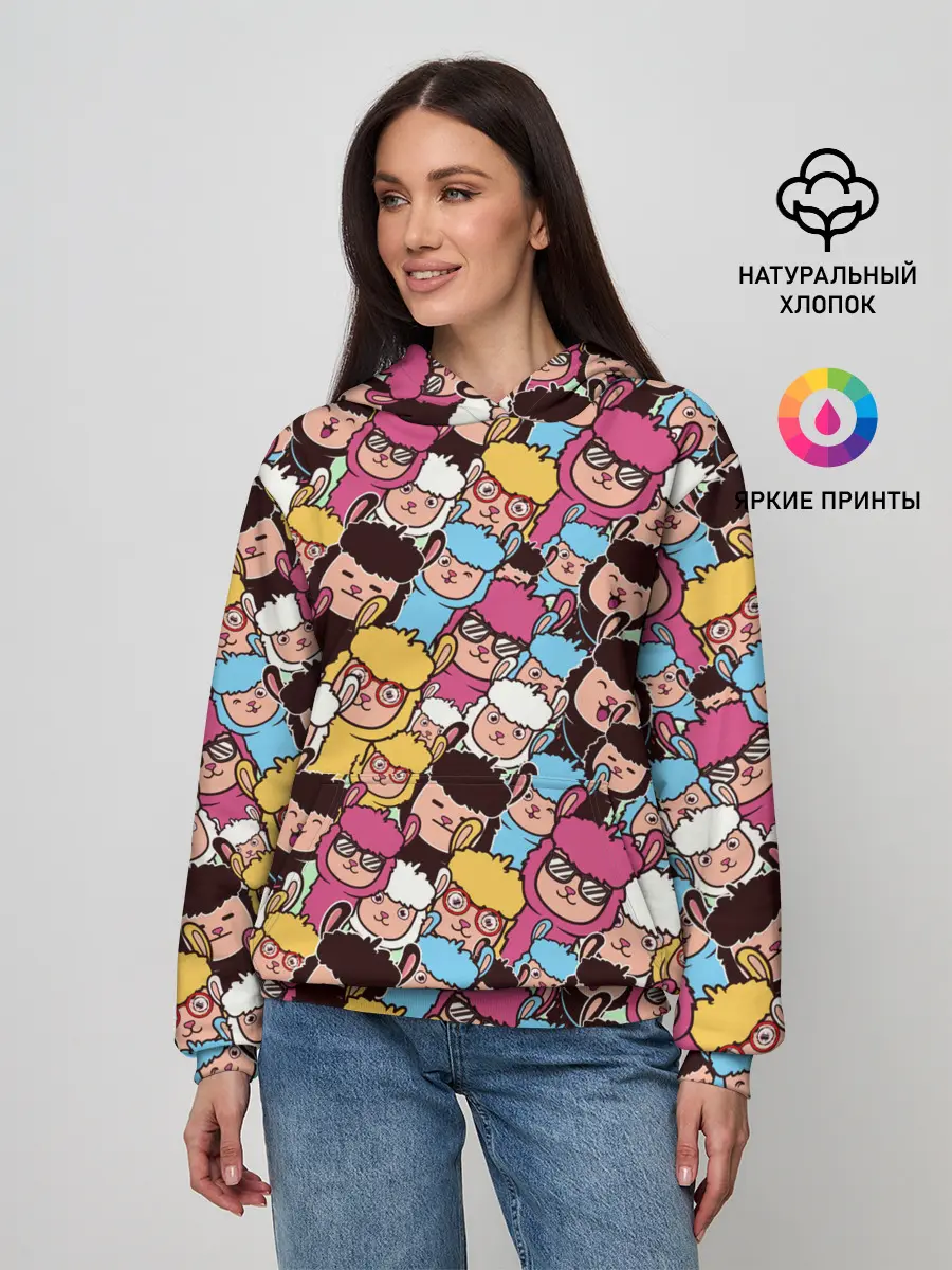 Женское худи / Альпаки