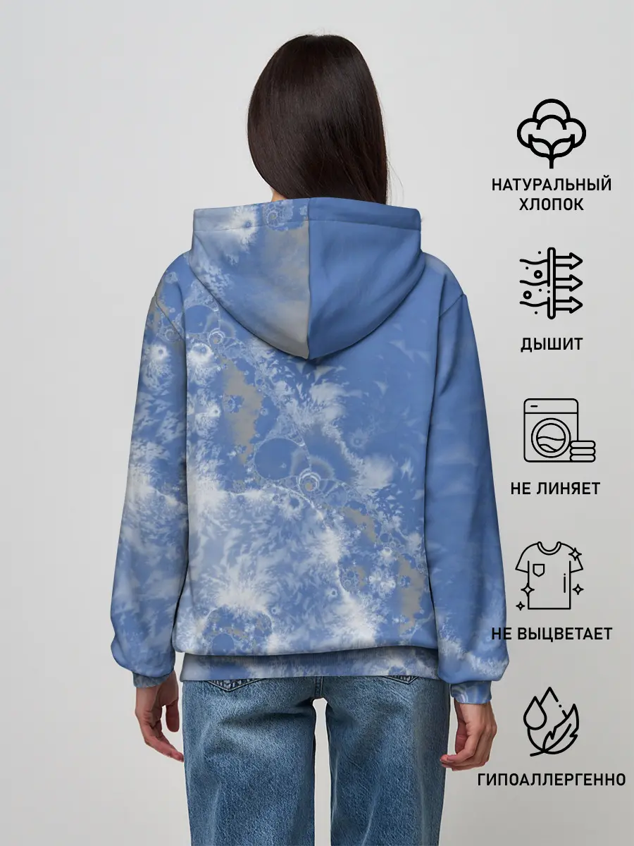 Женское худи / Летающие треугольники