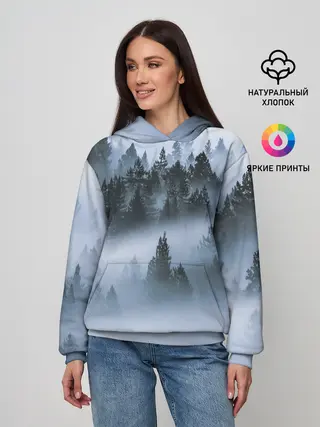 Женское худи / Сумеречный лес