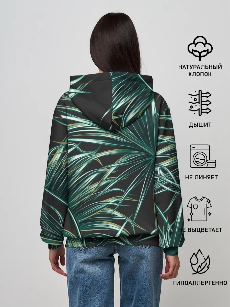 Женское худи / Папоротник