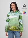Женское худи / Тропики