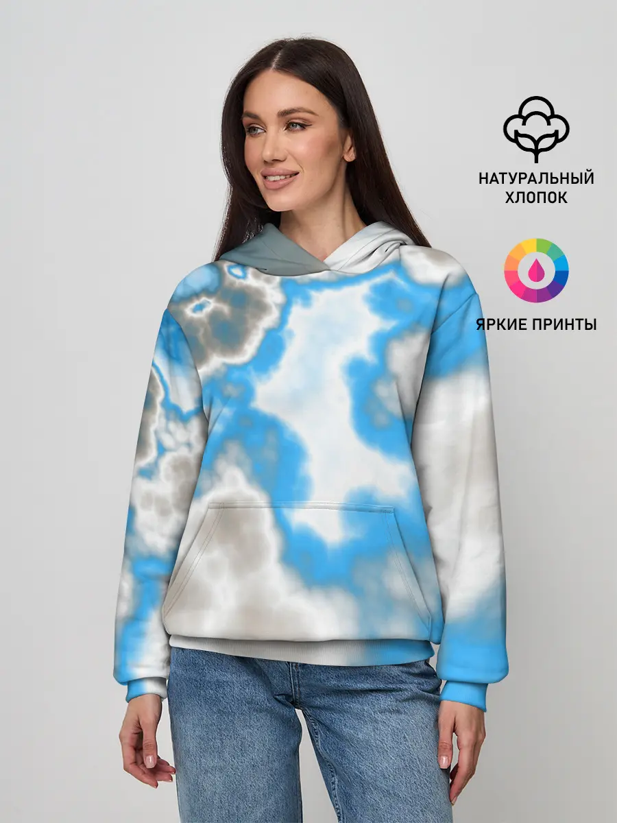Женское худи / Абстракция