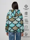 Женское худи / Кожа дракона