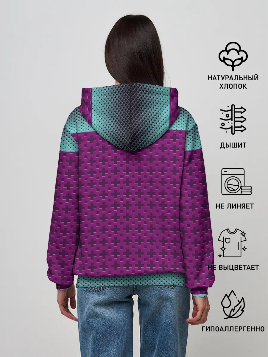 Женское худи / Неоновый гонщик