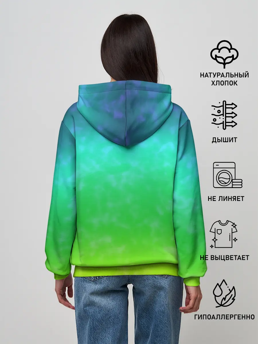 Женское худи / СВЕЖЕЕ ЛЕТО