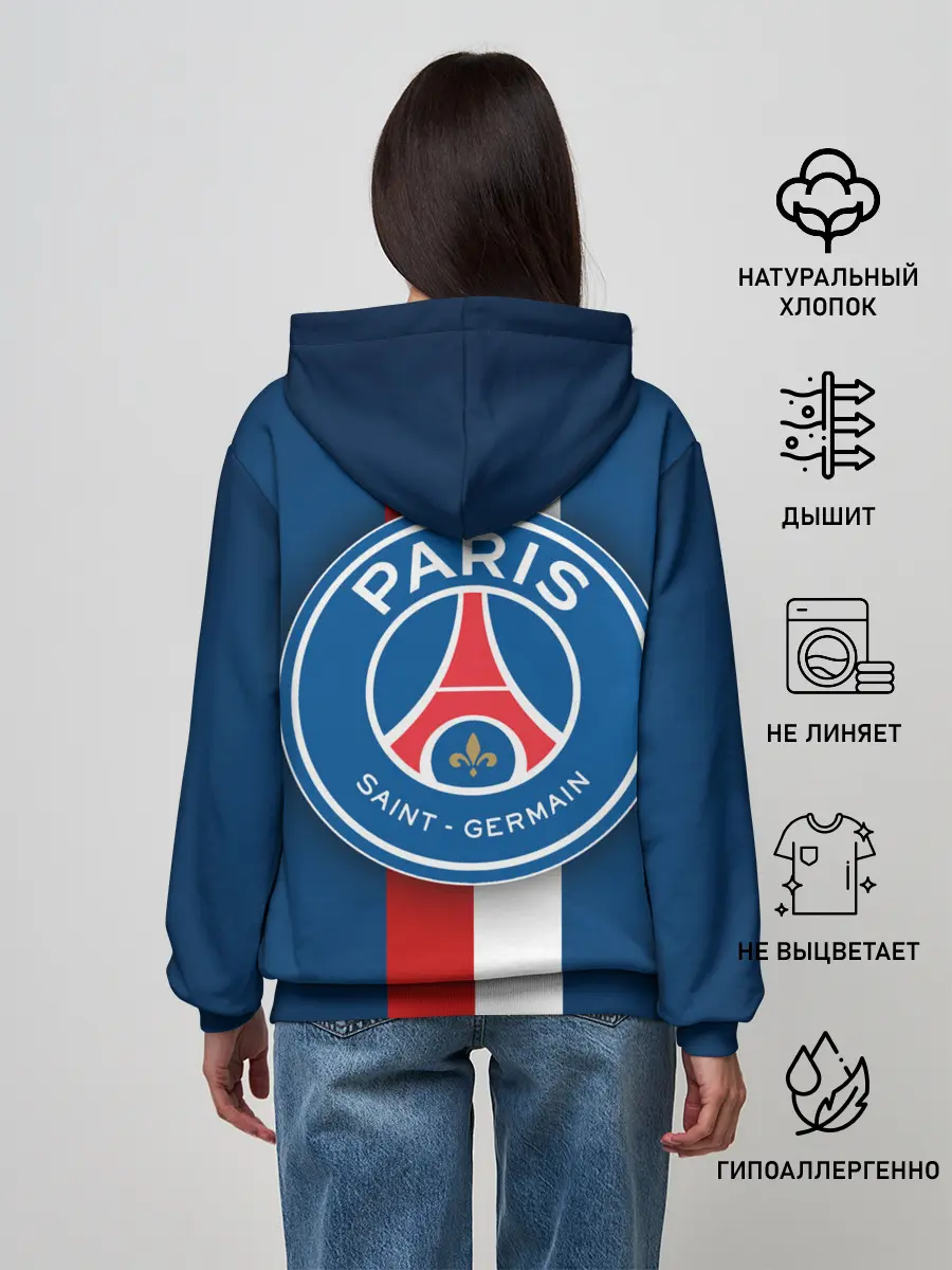 Женское худи / ФК Пари Сен-Жермен