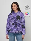 Женское худи / Фиолетовый цвет весны