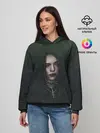 Женское худи / Билли Айлиш демонический стиль