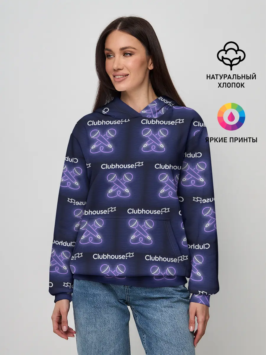 Женское худи / clubhouse