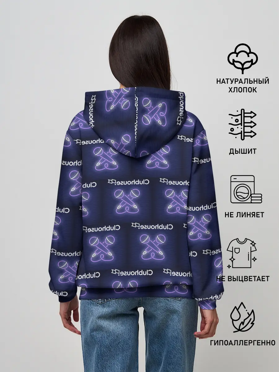 Женское худи / clubhouse