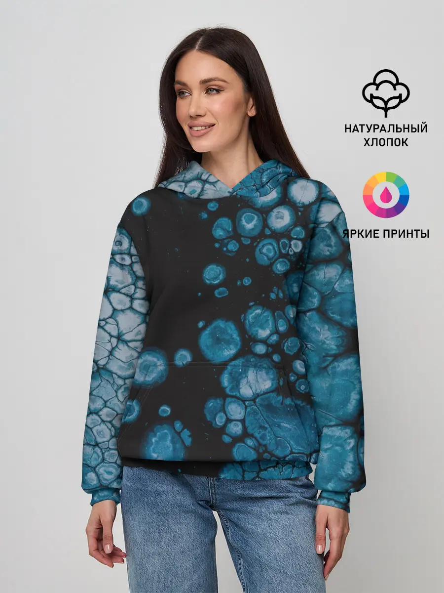 Женское худи / Лёд