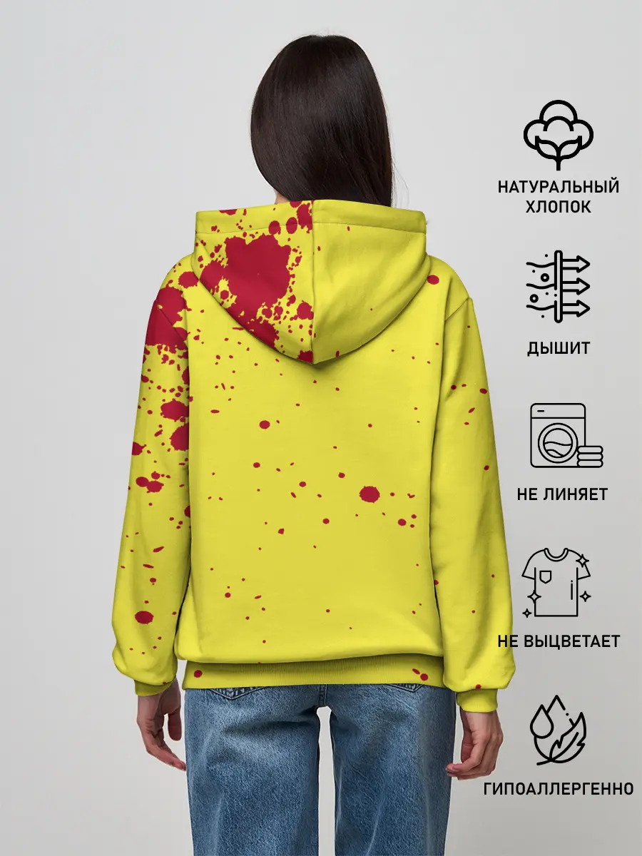 Женское худи / TRAUMA TEAM Cyberpunk 2077