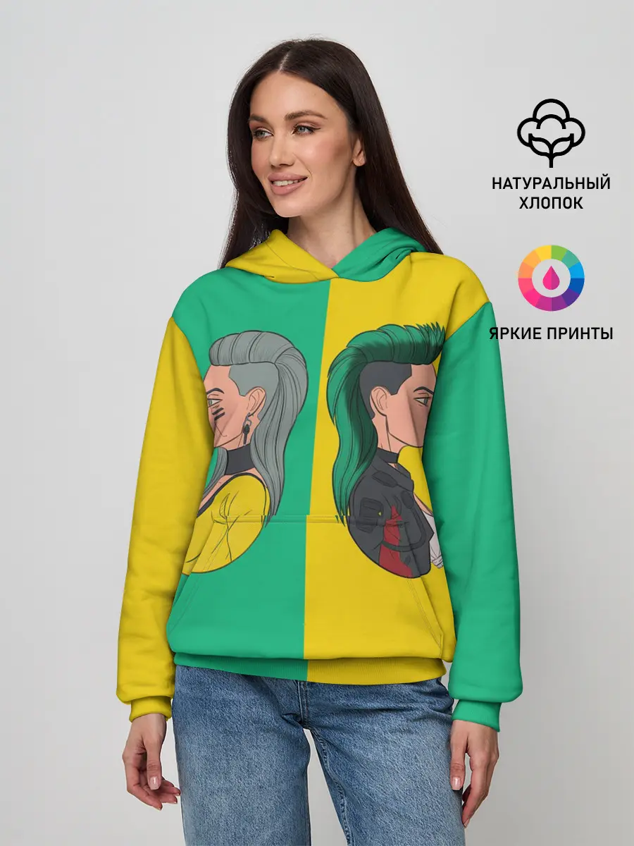 Женское худи / Бестия