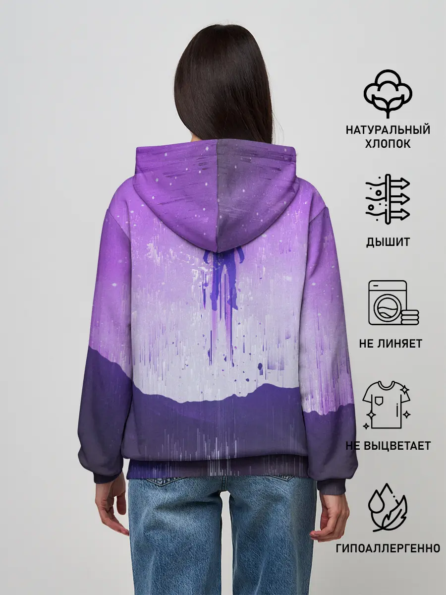 Женское худи / Парящий в небесах