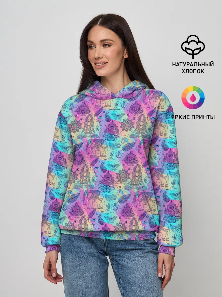 Женское худи / Медитация