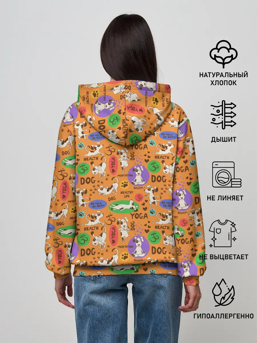 Женское худи / Йога