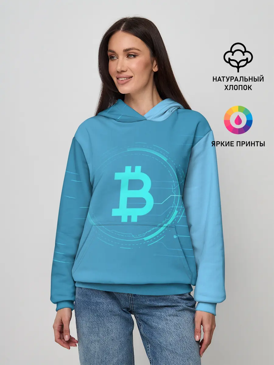 Женское худи / Bitcoin
