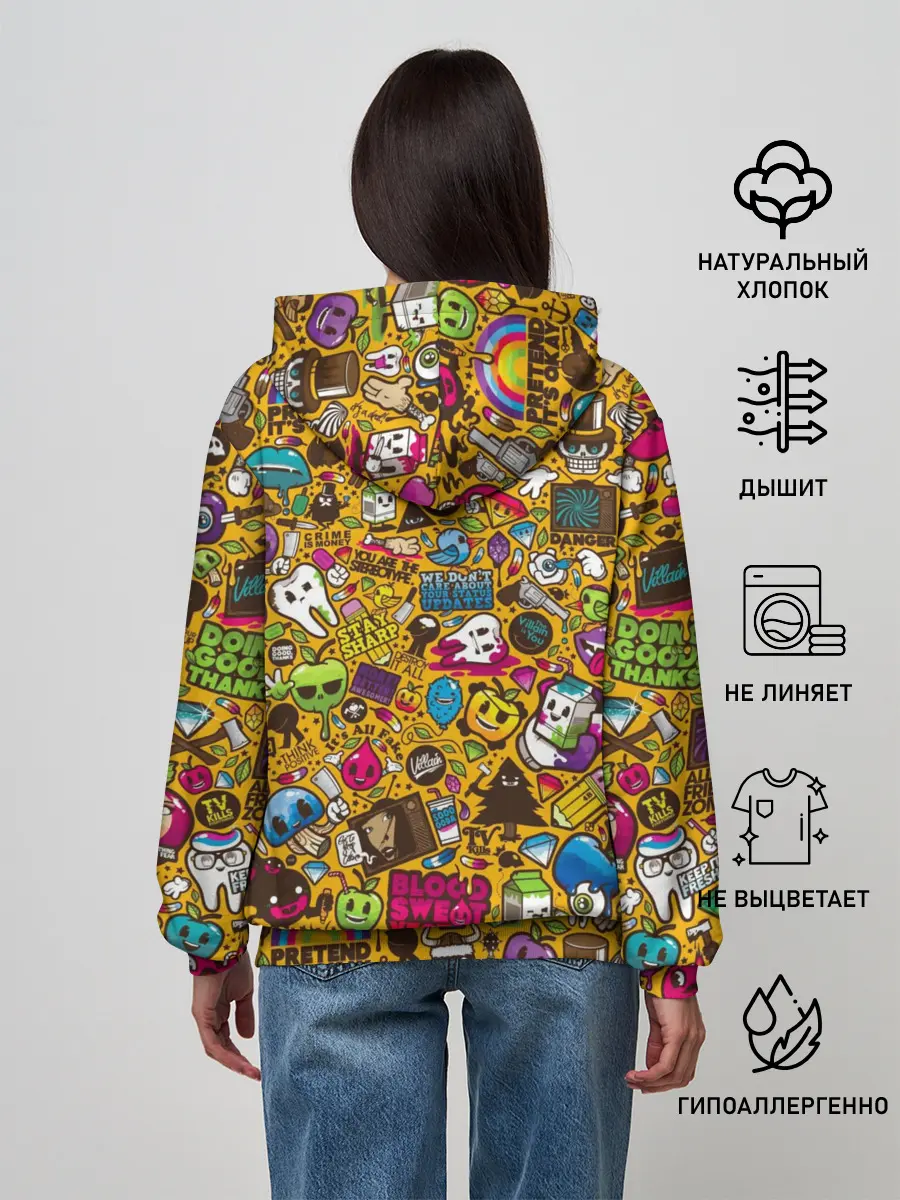 Женское худи / RETRO MIX