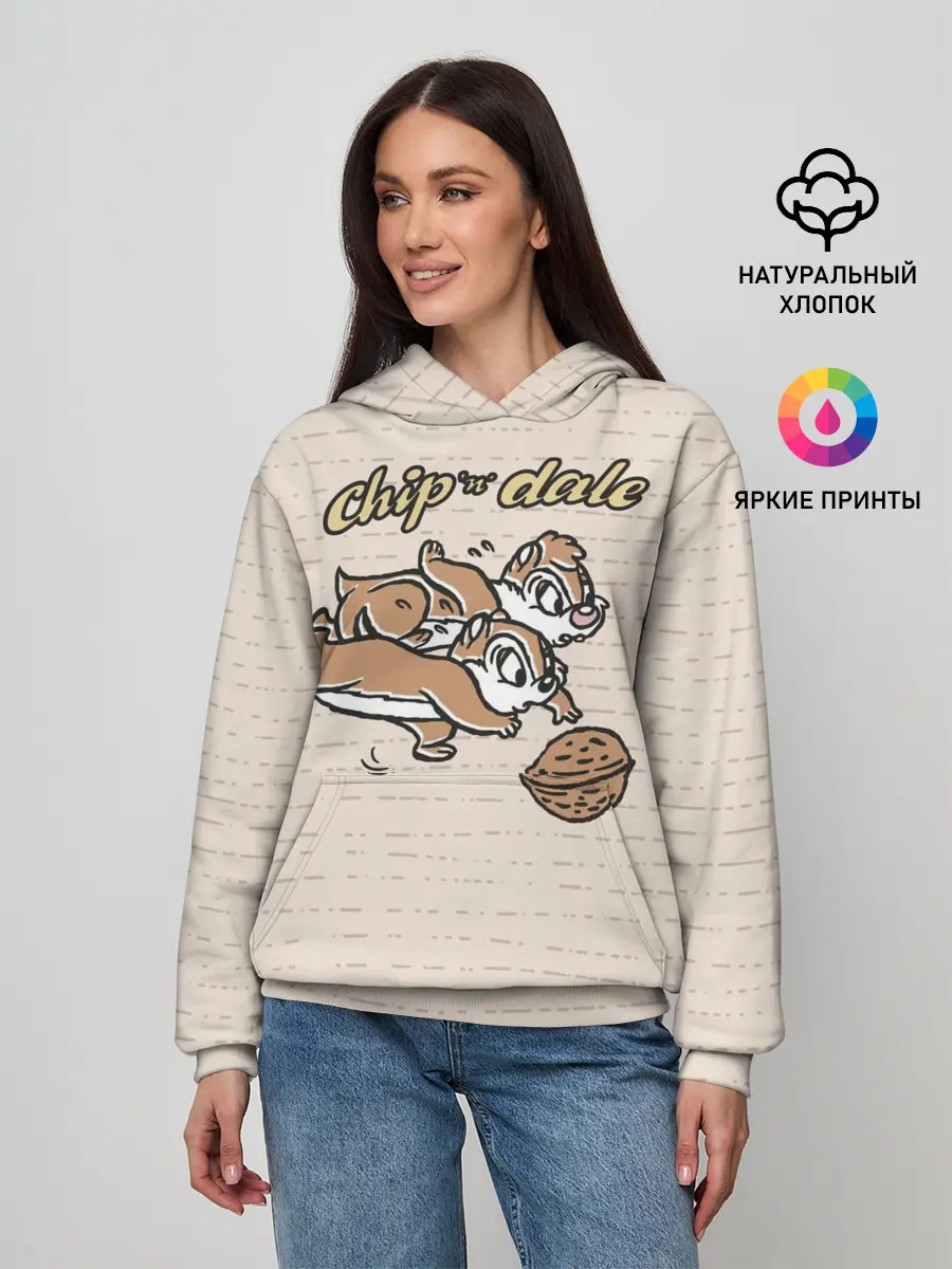 Женское худи / Chip n Dale