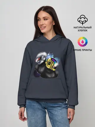 Женское худи / Prime Time Daft Punk