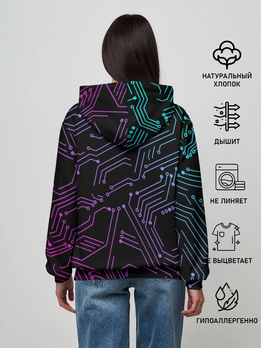 Женское худи / Motherboard | Материнская плата