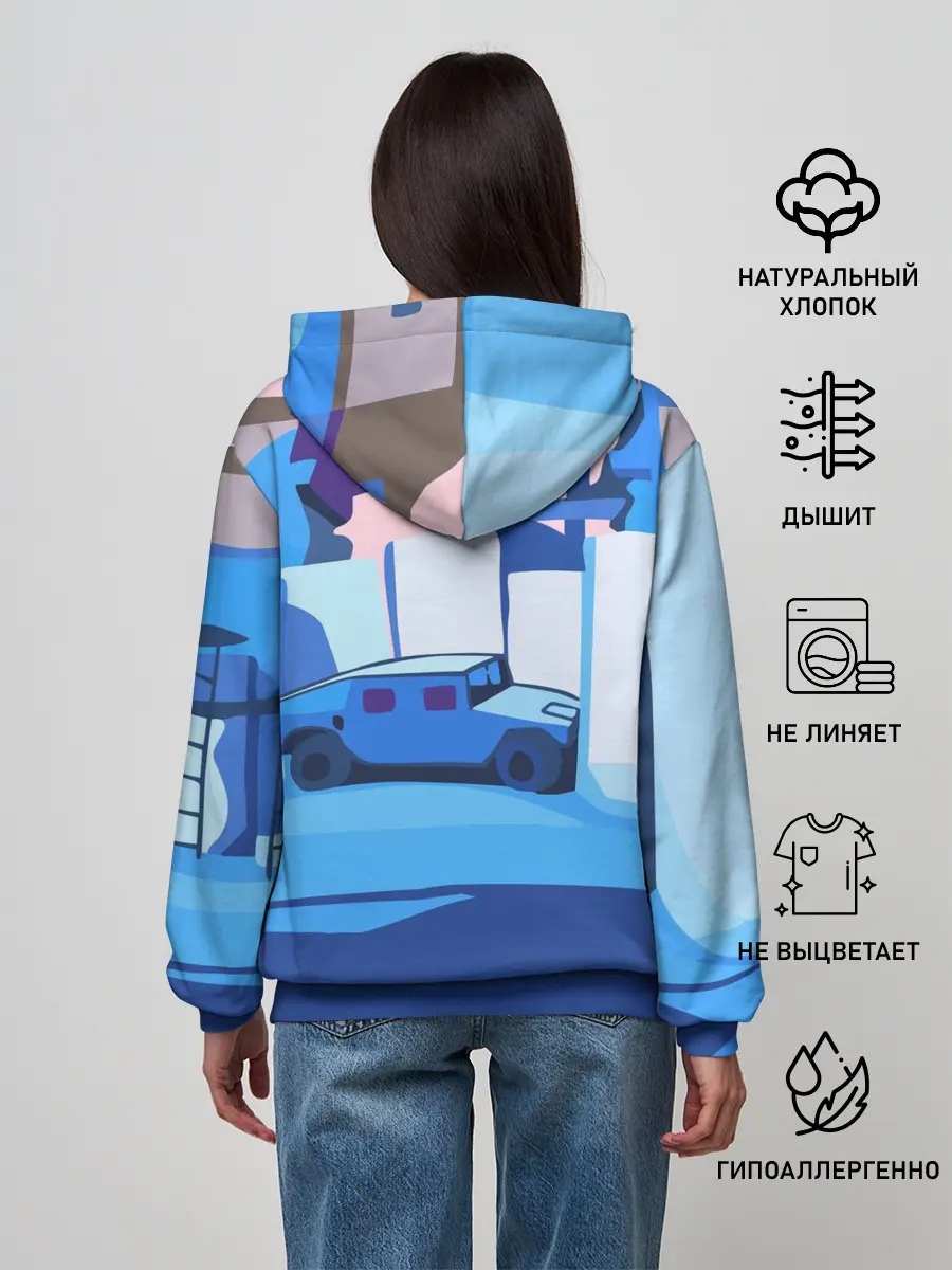 Женское худи / CS GO МУЛЬТФИЛЬМ