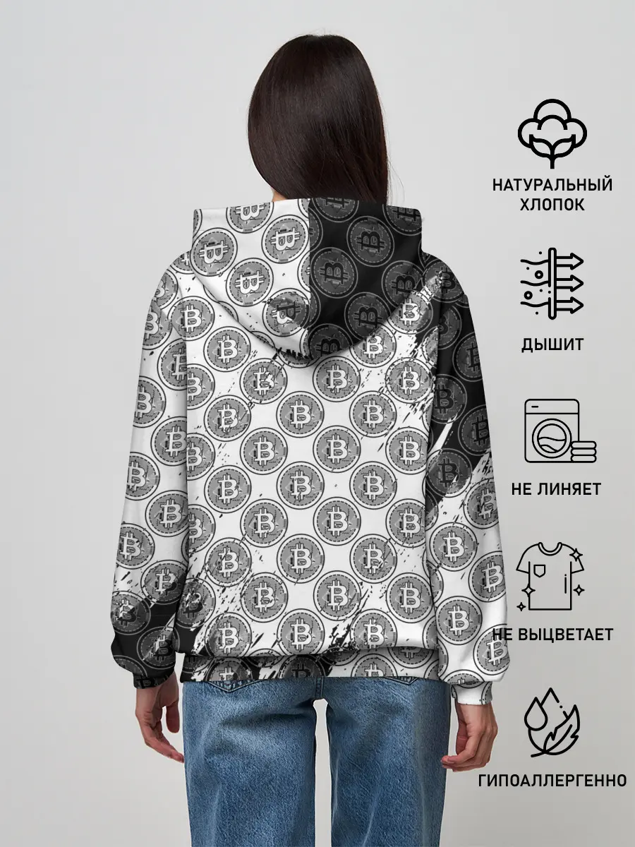 Женское худи / Bitcoin