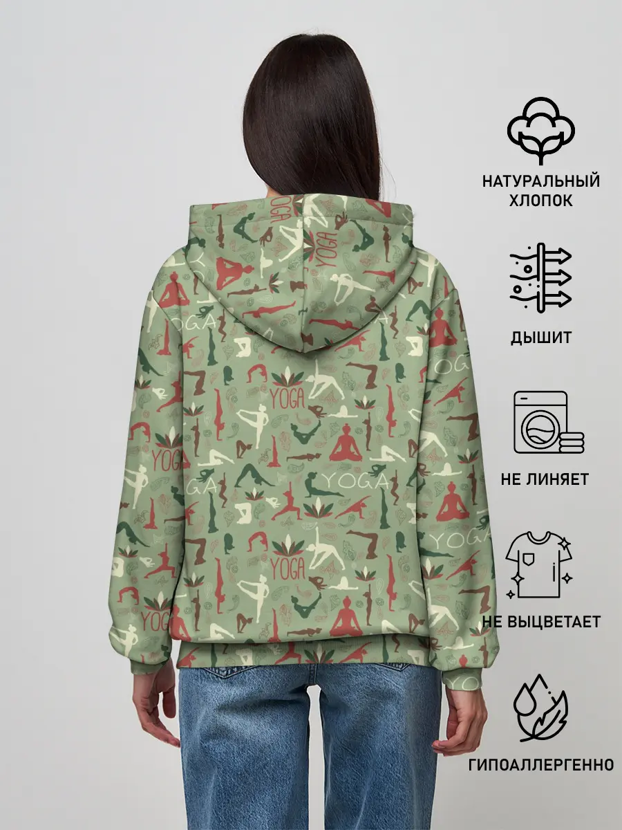 Женское худи / Йога