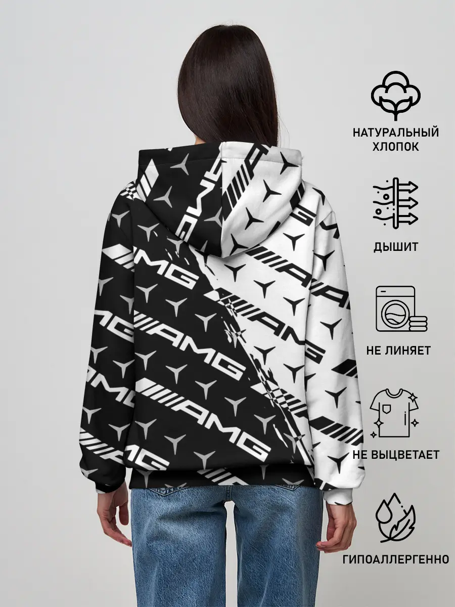 Женское худи / MERCEDES BENZ AMG