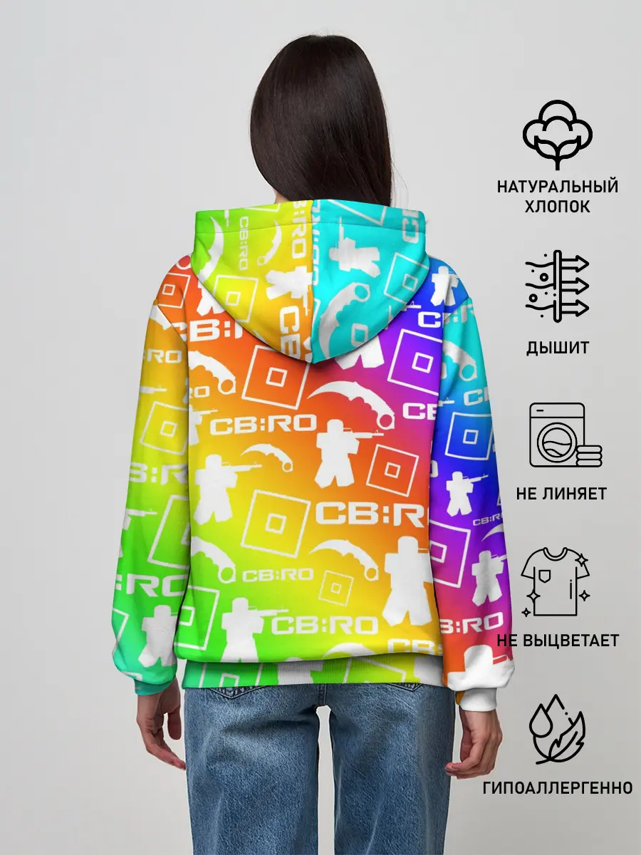 Женское худи / COUNTER BLOX