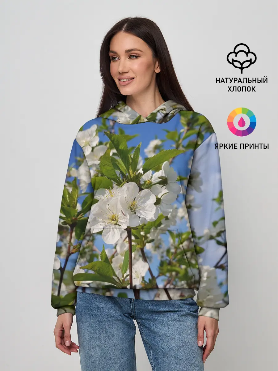 Женское худи / Цвет вишни