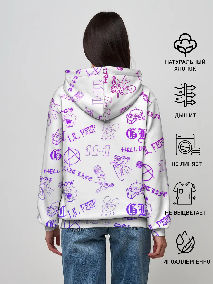 Женское худи / LIL PEEP