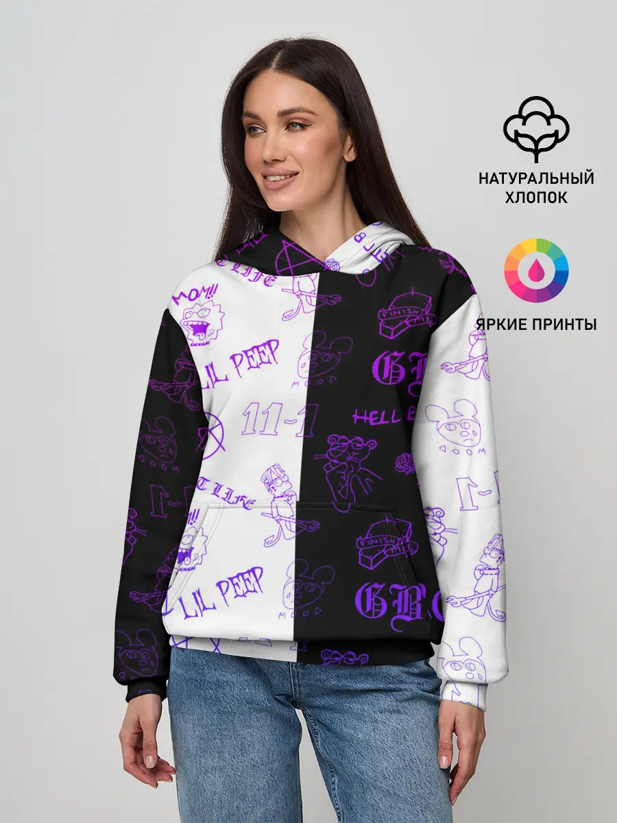 Женское худи / LIL PEEP