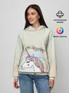 Женское худи / мечтай единорог