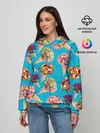 Женское худи / Рожок цветов