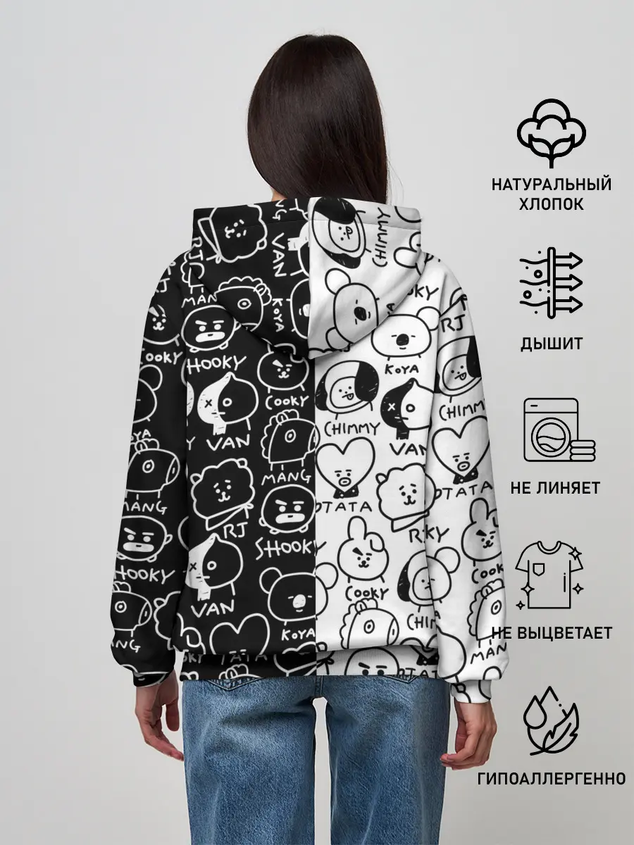 Женское худи / BTS | BT21
