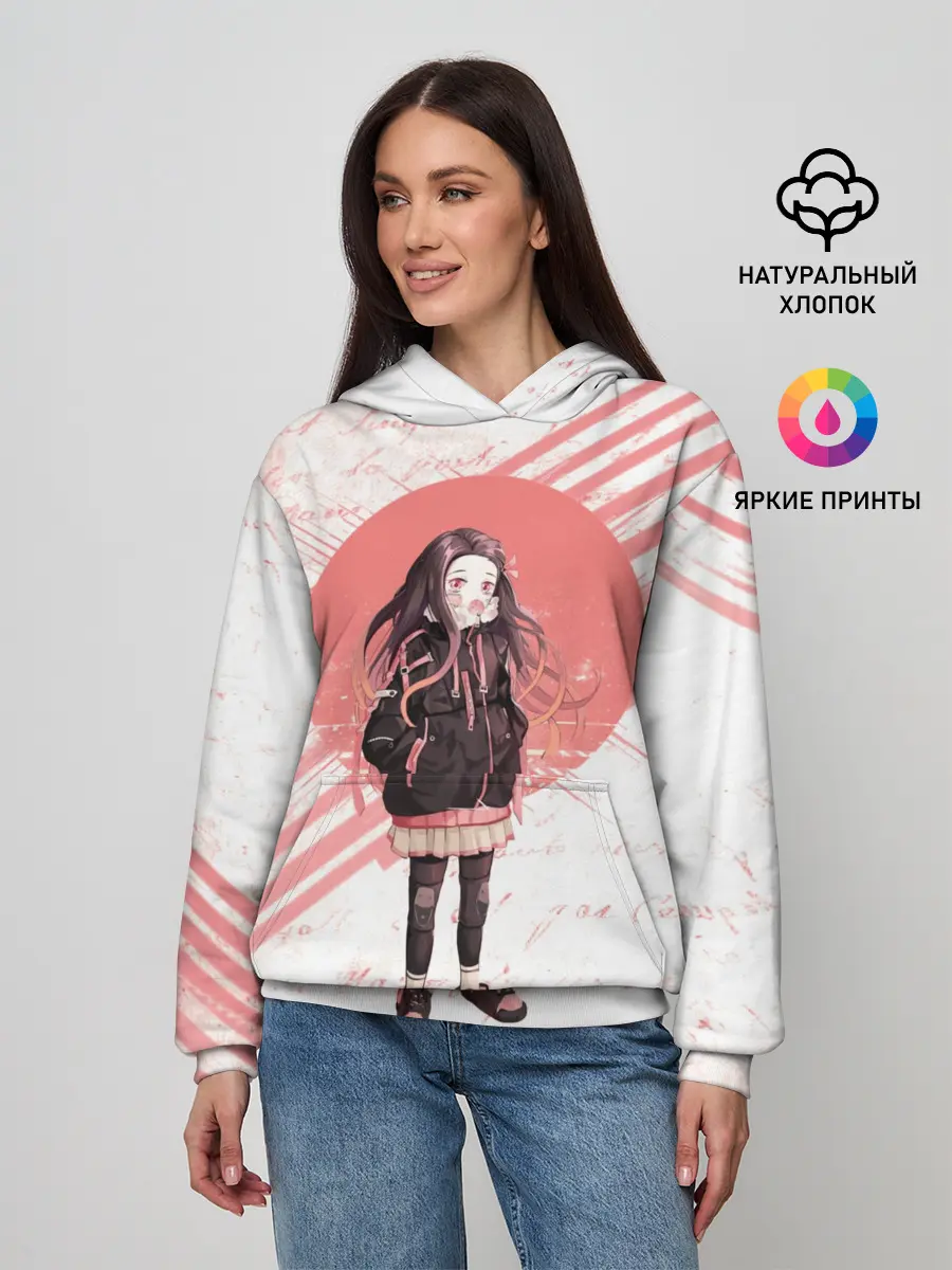 Женское худи / Незуко Камадо Клинок, рассекающий демонов