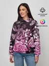 Женское худи / РОЗЫ | ROSES | БАБОЧКИ