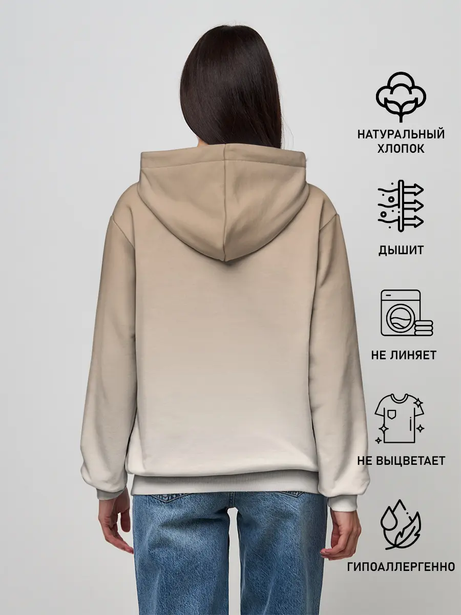 Женское худи / сова котик аниме