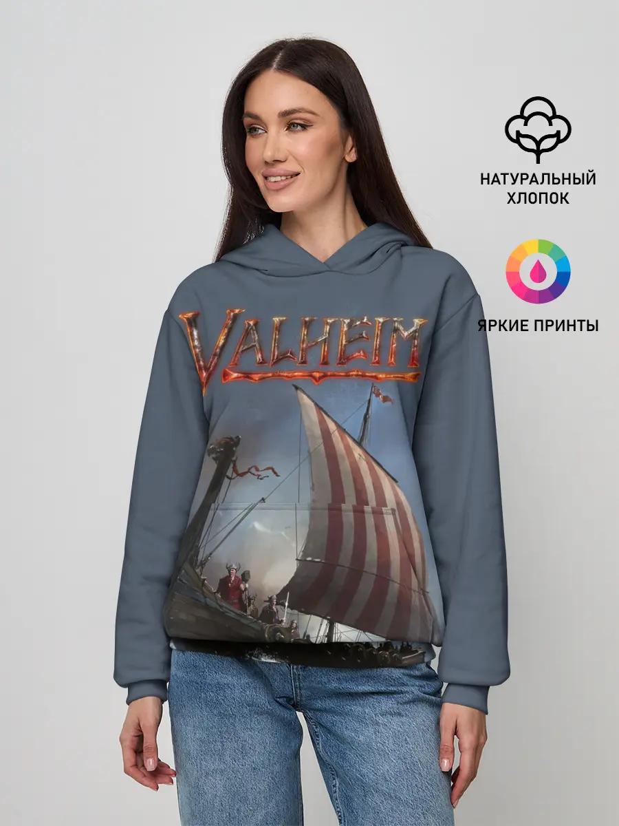 Женское худи / Valheim