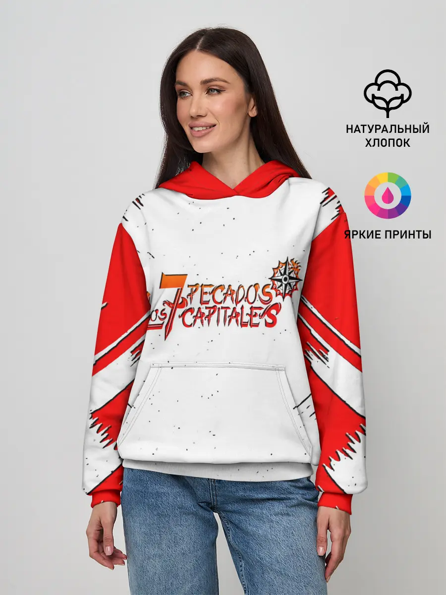 Женское худи / Nanatsu no Taizai lines