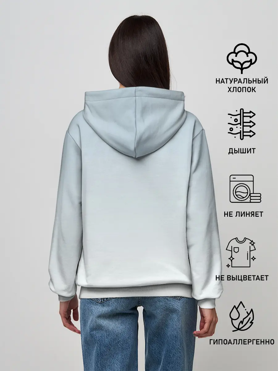 Женское худи / кораблик лето